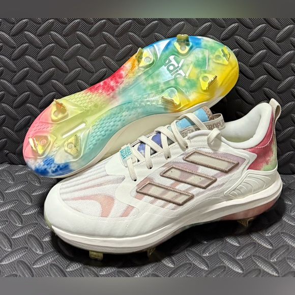 Womens Adidas Athletic Softball Baseball Cleats Size 9‎ - Picture 1 of 5